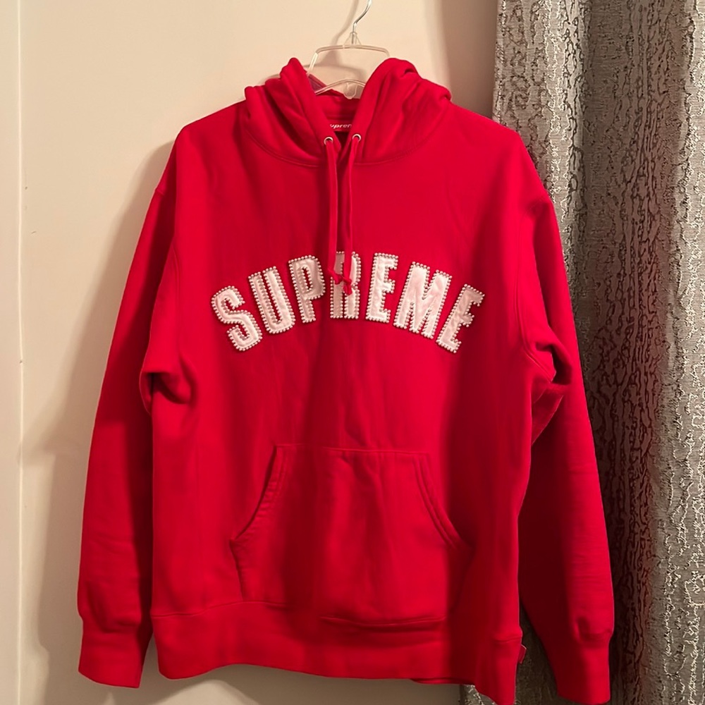 Supreme Pearl Logo Hooded sweatshirt